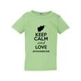 thumbnail image 1 of Keep Calm And Love Afghanistan Country People Patriotic Toddler Kids T-Shirt Tee, 1 of 2