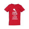 thumbnail image 1 of Keep Calm And Love Armenia Country People Patriotic Toddler Kids T-Shirt Tee, 1 of 2