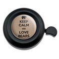thumbnail image 1 of Keep Calm And Love Bears Bicycle Handlebar Bike Bell, 1 of 1