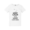 thumbnail image 1 of Keep Calm And Love Cape Verde Country Nation Patriotic Toddler Kids T-Shirt Tee, 1 of 2