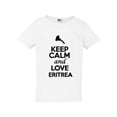 thumbnail image 1 of Keep Calm And Love Eritrea Country Nation Patriotic Toddler Kids T-Shirt Tee, 1 of 2