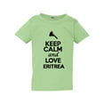 thumbnail image 1 of Keep Calm And Love Eritrea Country Nation Patriotic Toddler Kids T-Shirt Tee, 1 of 2