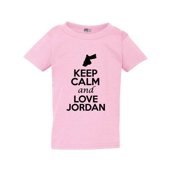 Keep Calm And Love Jordan Country People Patriotic Toddler Kids T-Shirt Tee