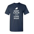 thumbnail image 1 of Keep Calm And Love Niger Country Patriotic Adult T-Shirt Tee, 1 of 2