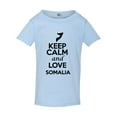 thumbnail image 1 of Keep Calm And Love Somalia Country Nation Patriotic Toddler Kids T-Shirt Tee, 1 of 2