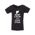 thumbnail image 1 of Keep Calm And Love Syria Country Nation Patriotic Toddler Kids T-Shirt Tee, 1 of 2