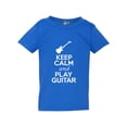 thumbnail image 1 of Keep Calm And Play Guitar Rock Music Lover Toddler Kids T-Shirt Tee, 1 of 2