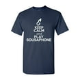 thumbnail image 1 of Keep Calm And Play Sousaphone Music Lover Musician DT Adult T-Shirt Tee, 1 of 2