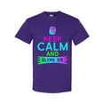 thumbnail image 1 of Keep Calm And Slime On Slime Lovers Party Funny DT Adult T-Shirt Tee, 1 of 2