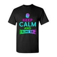 thumbnail image 1 of Keep Calm And Slime On Slime Lovers Party Funny DT Adult T-Shirt Tee, 1 of 2