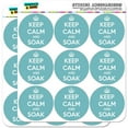 thumbnail image 1 of Keep Calm And Soak Bubble Bath 18 2" Planner Calendar Scrapbooking Crafting Stickers, 1 of 2
