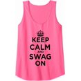 thumbnail image 1 of Keep Calm And Swag On Tank Top Size S-3XL, 1 of 4