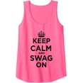 thumbnail image 1 of Keep Calm And Swag On Tank Top Size S-3XL, 1 of 4