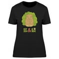 thumbnail image 1 of Keep Calm & Be Brave, Cute Bear T-Shirt Women -Image by Shutterstock, Female Large, 1 of 2