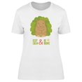 thumbnail image 1 of Keep Calm & Be Brave, Cute Bear T-Shirt Women -Image by Shutterstock, Female Medium, 1 of 2