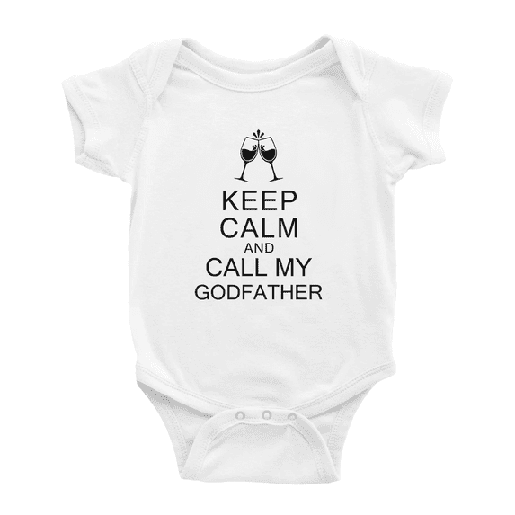 Keep Calm Call Godfather Baby Outfits For Boys Girl Newborn Clothes
