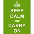 thumbnail image 1 of Keep Calm & Carry On Poster, 1 of 1