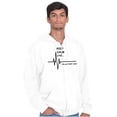 thumbnail image 1 of Keep Calm Funny EMT Humor Zip Up Hoodie Men's Women's Brisco Brands L, 1 of 6