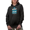 thumbnail image 1 of Keep Calm, I Am a Nurse, Black Hooded Sweatshirt or Hoodie, 3XL, 1 of 5