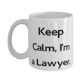 thumbnail image 1 of Keep Calm, I'm A Lawyer. 11oz Mug, Lawyer Cup, Inspirational Gifts For Lawyer, 1 of 2