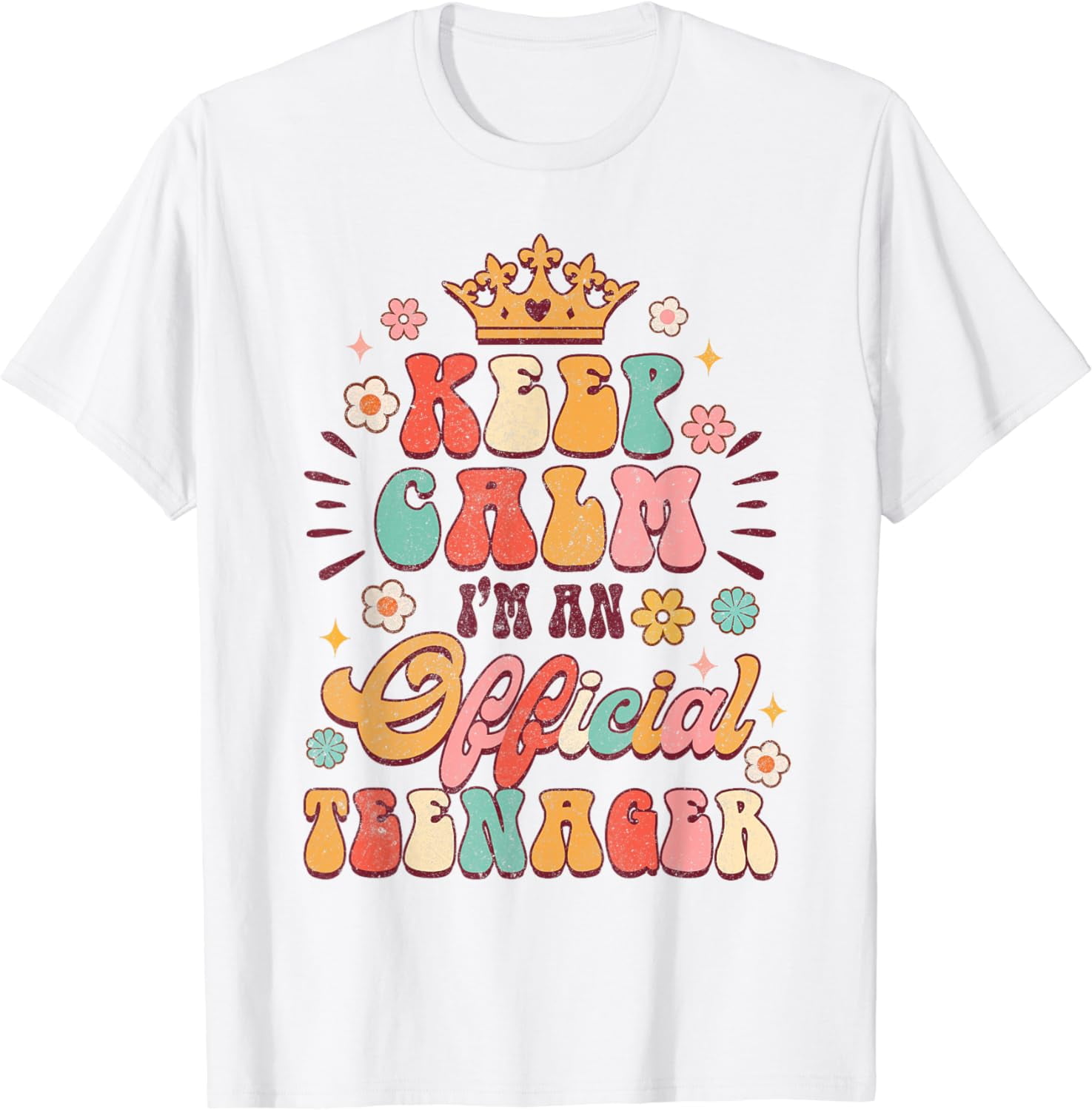 Keep Calm I'm An Official Teenager Shirt Girls 13th Birthday Keep Calm I'm An Official Teenager Shirt Girls 13th Birthday