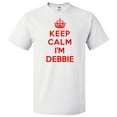 thumbnail image 1 of Keep Calm I'm Debbie T shirt Funny Tee Gift, 1 of 2