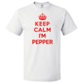 thumbnail image 1 of Keep Calm I'm Pepper T shirt Funny Tee Gift, 1 of 2
