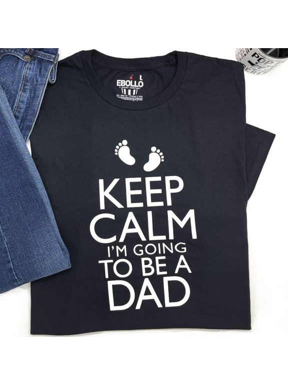 Keep Calm Iamp39m Going to Be a Dad TShirt Funny New Father Gift