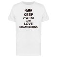 thumbnail image 1 of Keep Calm Love Chameleons Tee Men's -Image by Shutterstock, 1 of 2