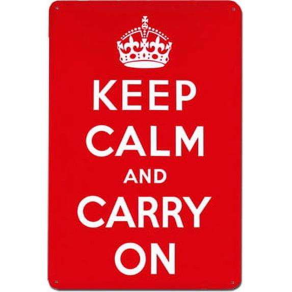 Keep Calm Parking Sign