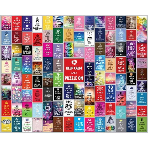 Keep Calm Puzzle On