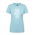 thumbnail image 1 of Keep Calm Rescue Dogs Ladies Slim Fit Short Sleeve T-Shirt-Cancun-Medium, 1 of 4