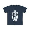 thumbnail image 1 of Keep Calm and Bake On Unisex T-shirt S-3XL Baker Pastry Chef, 1 of 2
