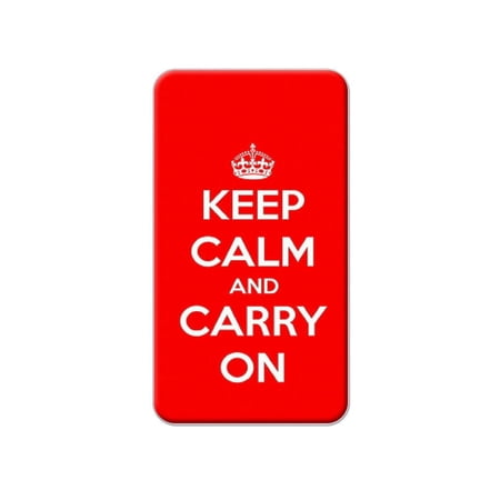 Keep Calm and Carry On Red Lapel Hat Pin Tie Tack