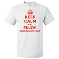 thumbnail image 1 of Keep Calm and Enjoy Renaissance Faire T shirt Funny Tee Gift, 1 of 2