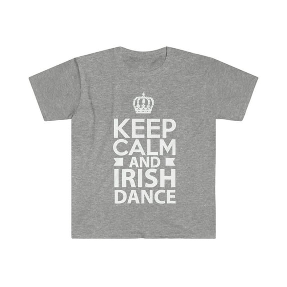 Keep Calm and Irish Dance Unisex T-shirt S-3XL Ireland Gift Dancing