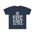 thumbnail image 1 of Keep Calm and Jiu Jitsu Unisex T-shirt S-3XL  Brazilian Jiu Jitsu, 1 of 2