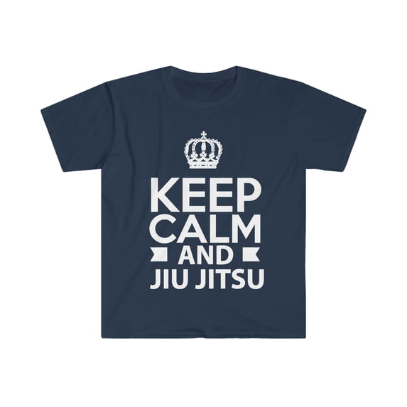 Keep Calm and Jiu Jitsu Unisex T-shirt S-3XL Brazilian Jiu Jitsu