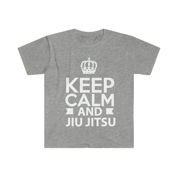 Keep Calm and Jiu Jitsu Unisex T-shirt S-3XL Brazilian Jiu Jitsu