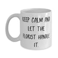 thumbnail image 1 of Keep Calm and Let the Flist Handle It. 15oz Mug, Flist Present From Friends, Unique Cup F Colleagues, 1 of 2