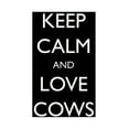 thumbnail image 1 of Keep Calm and Love Cows : Blank Lined Journal, 1 of 1