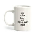 thumbnail image 1 of Keep Calm and Pass the Bar 11oz Plastic Coffee Mug, 1 of 3