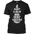 thumbnail image 1 of Keep Calm and Play Guitar Gift T Shirt for Men Women Unisex Funny Cool Tee Short Sleeve, 1 of 5