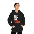 thumbnail image 1 of Keep Calm and Stop Racism Unisex Hoodie, S-5XL Anti-racism Anti-racist, 1 of 6