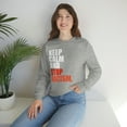 thumbnail image 1 of Keep Calm and Stop Racism Unisex Sweatshirt S-3XL Anti-racism Anti-racist, 1 of 5