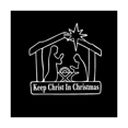 thumbnail image 1 of Keep Christ In Christmas Decal Sticker Car Truck SUV Auto Vinyl Jesus Gift White, 1 of 1