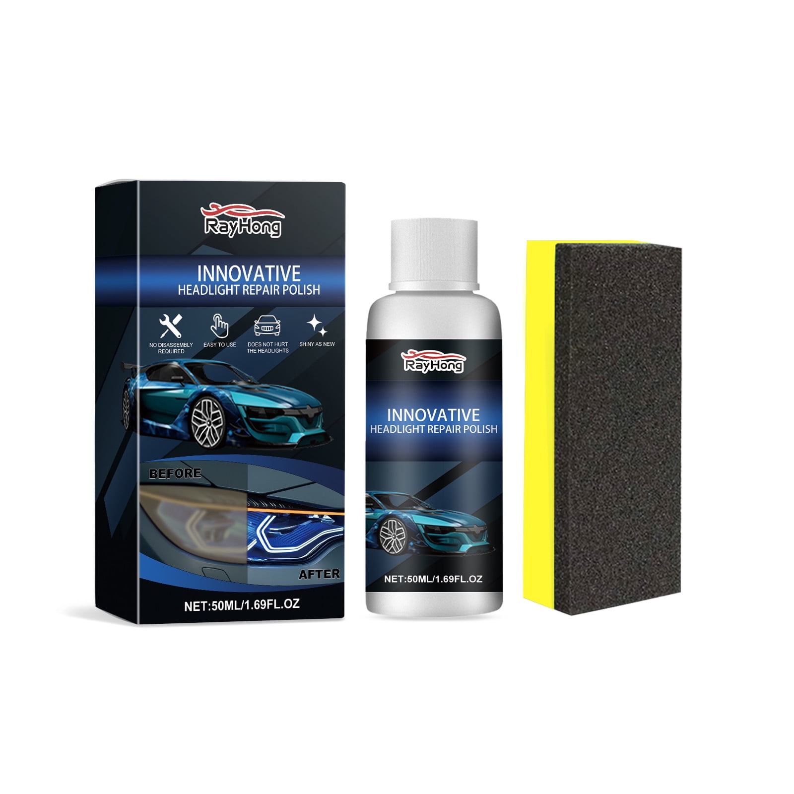 Keep Clear Headlight Coating, Lens Gloss Durable, LongLasting