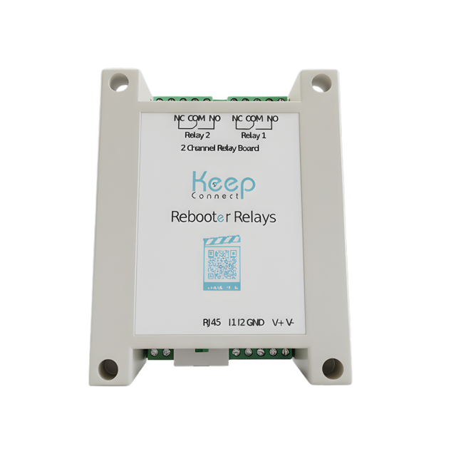 Keep Relay Keep Connect Rebooter Relays | 2-Channel Relay Board with WiFi & RJ45 ...