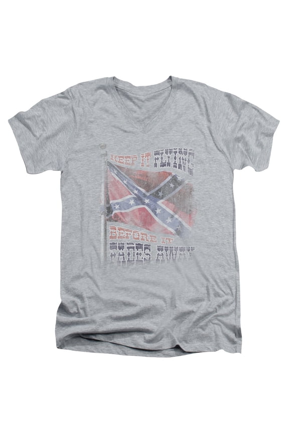 - Keep Flying - Slim Fit V Neck Shirt - Small