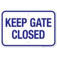 thumbnail image 1 of Keep Gate Closed Sign, Pool Sign,, 1 of 1